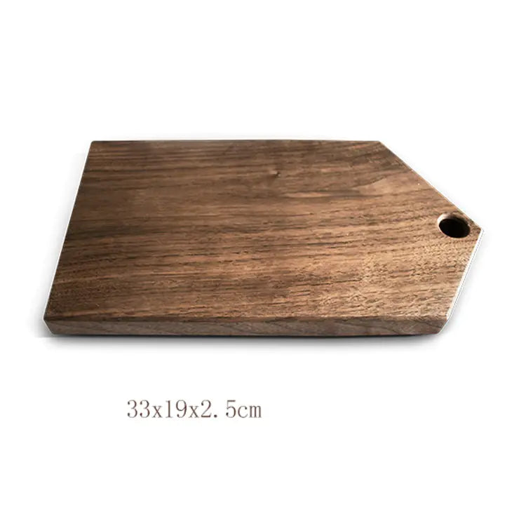 Unpainted Black Walnut Log Breadboard