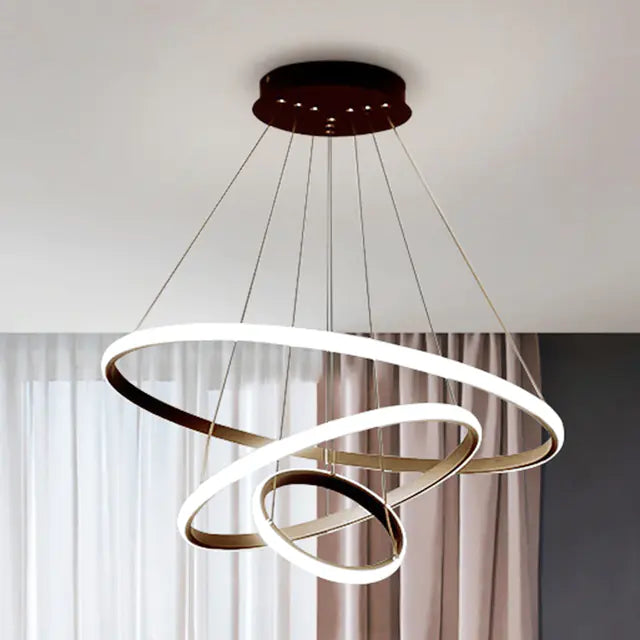 Nordic LED Pendant Light - Modern Geometry Design