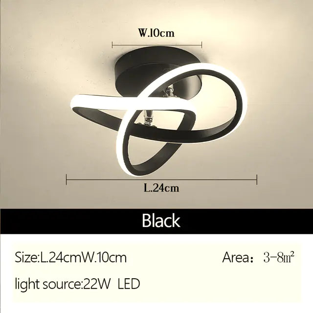 Nordic LED Pendant Light - Modern Geometry Design